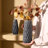 9.5 Inch Set Of 2 Decorative Rustic Ceramic Vases-46365124