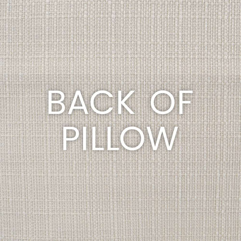 Empress Casandra Pillow Cover & Insert, Ivory, Square 22"