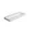 Lavabo de salle de bain, surface solide en résine de pierre, teinte blanc mat, profondeur de 45,99 po, largeur de 18,44 po, hauteur de 4,69 po, 55,37 lb, ajustement flexible pour toutes les configurations, résistance de longue durée, fixation murale ou de comptoir,