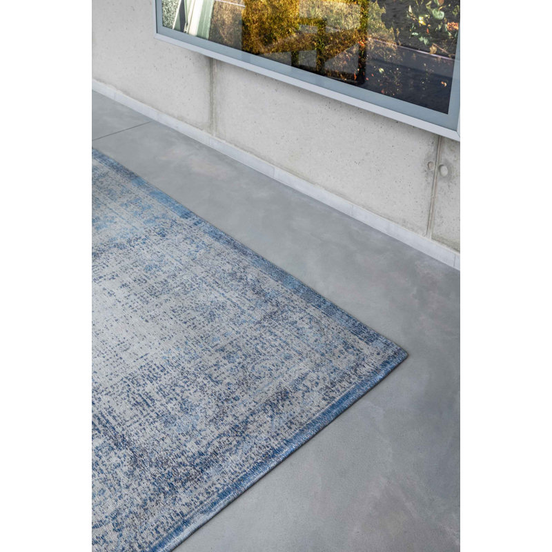 Machine Woven Blue Indoor Rug, Rectangle 280cm x 360cm