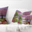 Coussin lombaire paysage romantique