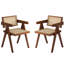 Ensemble de 2 chaises de salle à manger modernes Mid-Century, fauteuils confortables, chaise de cuisine-1307449317