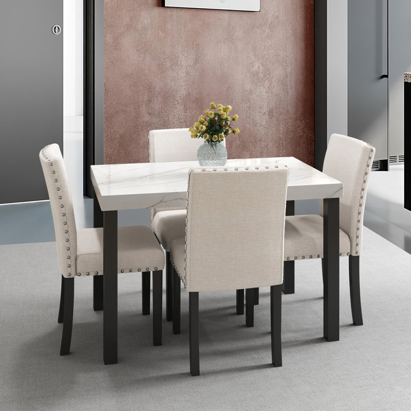 Orgel 4 - Person Four Leg Dining Set