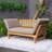 Decatur 79'' Wide Outdoor Teak Patio Daybed with SunbCushions-1750277073