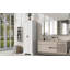 Armoire de rangement avec deux portes pour la salle de bain-590117456