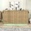Lit escamotable simple en bois avec lumière DEL