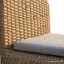 Chaise de patio en rotin