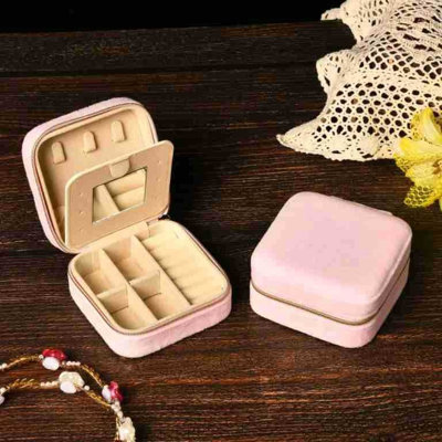 Jewelry storage container Velvet Jewelry Box
