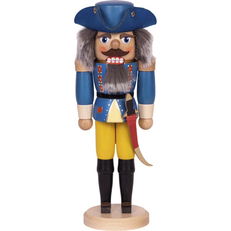Christmas Nutcracker, Blue/Yellow