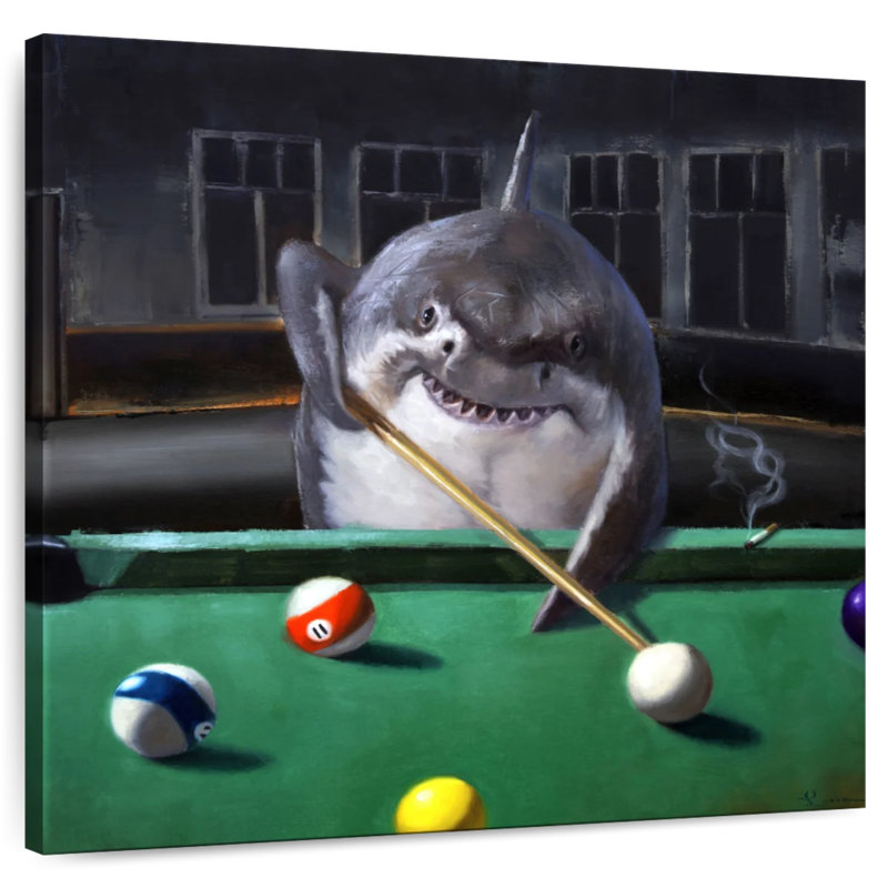 Ketti Pool Shark, 39" H x 39" W