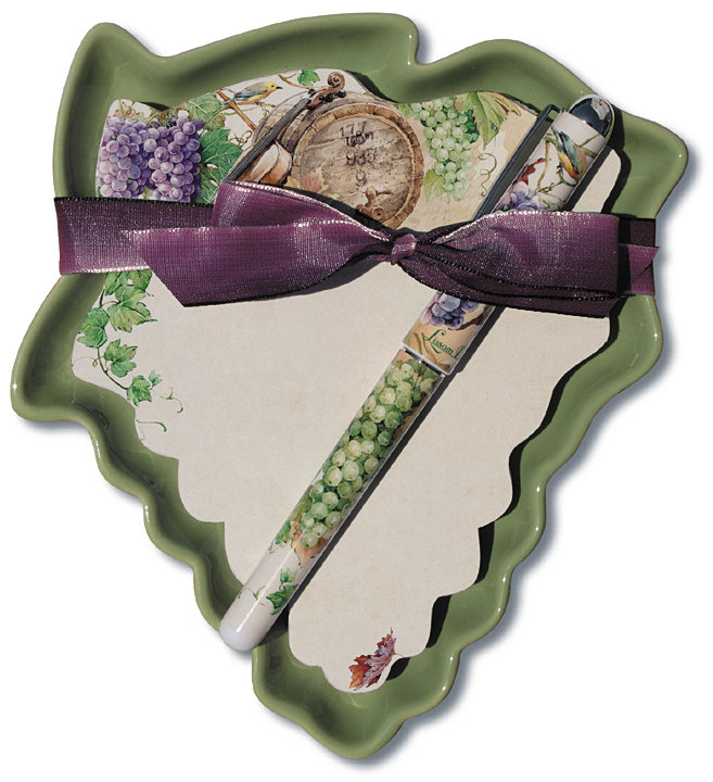 Wine Country Ceramic Dishmate Set