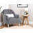 Barcelos Gray Velvet Chair-386328114