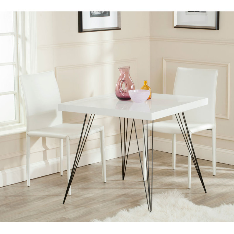 Table d'appoint Wolcott, Blanc