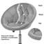 Upholstered Swivel Tufted Barrel Chair-690572143