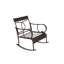 Elegant 3-piece Patio Rocking Bistro Set With Coffee Table For Outdoor Relaxation