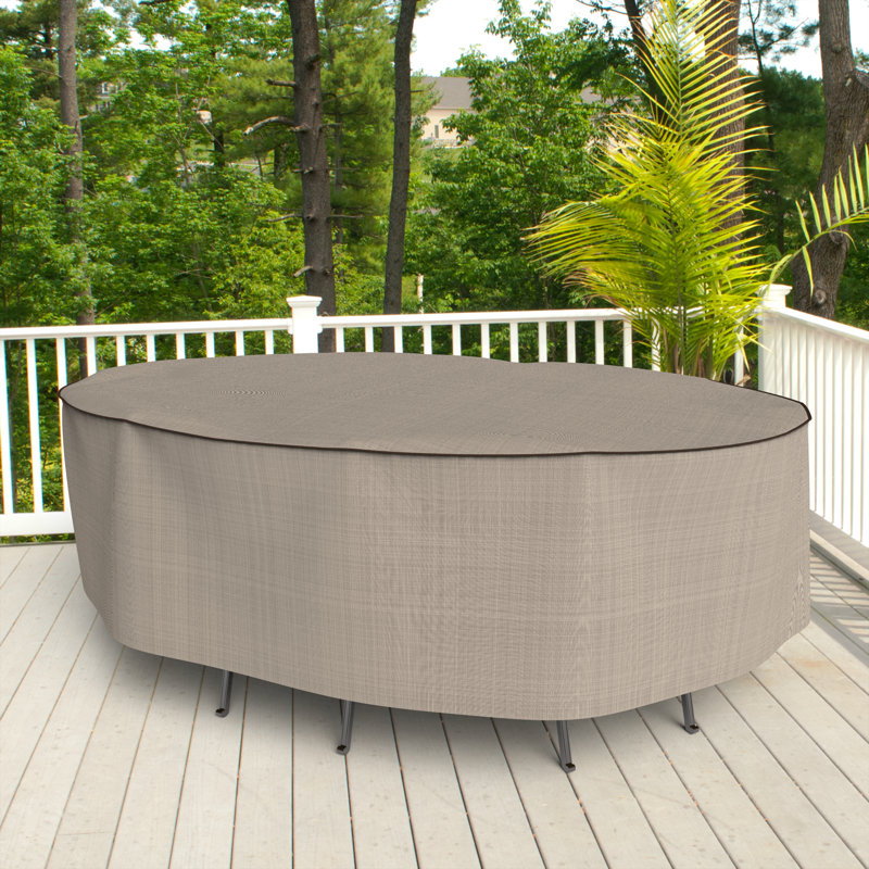 Housse pour ensemble de table et chaises ovales Miguel, H 30 po x l 80 po x P 100 po