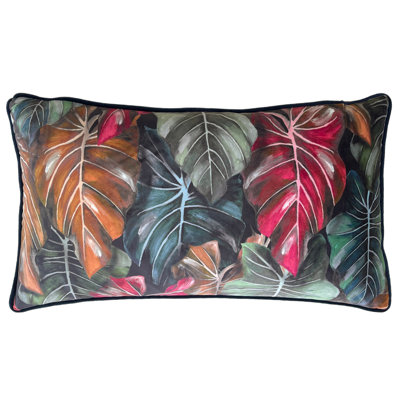 Floral Rectangular Lumbar Cushion