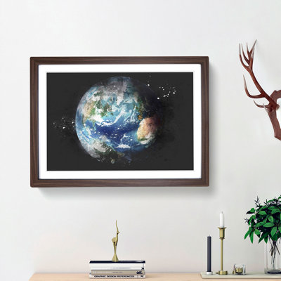 Our Planet Earth - Picture Frame Graphic Art Print