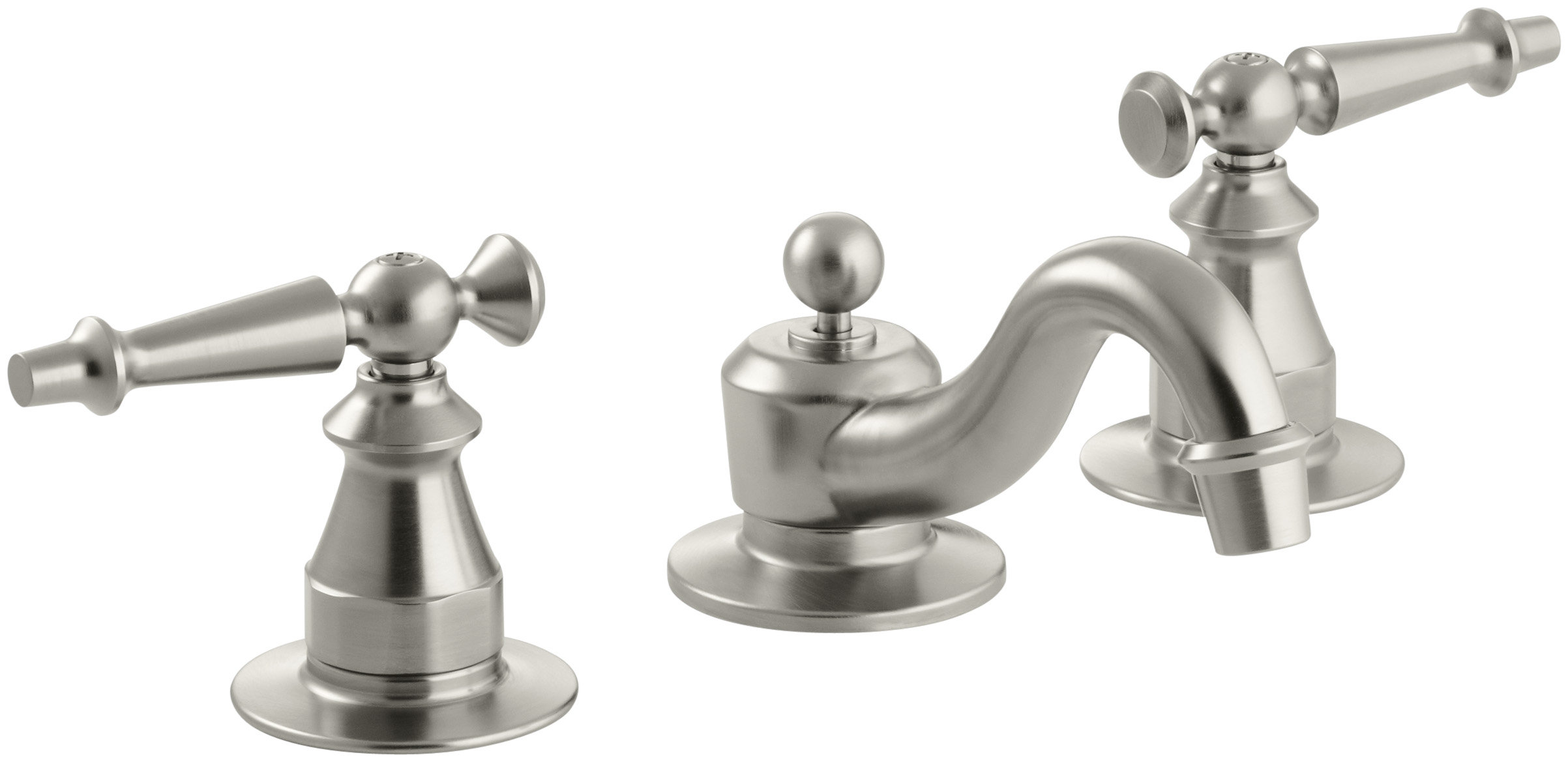Kohler Antique Widespread Bathroom Faucet with Drain Assembly | Perigold