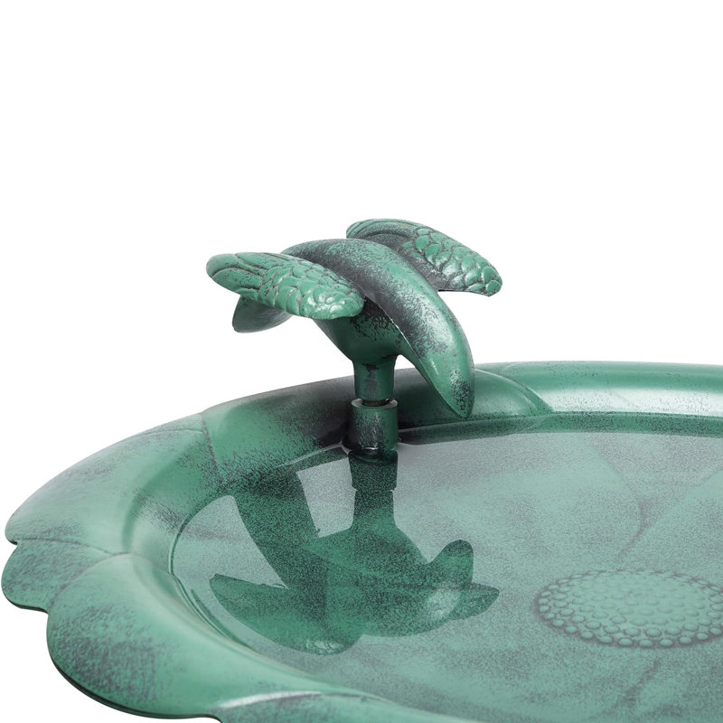Statue de 31 po de hauteur pour jardin d'oiseaux antique avec décoration de jardin, fabrication en polypropylène durable pour patio, terrasse ou cour