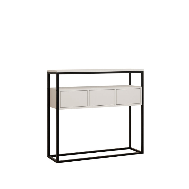 Hastings 90cm Console Table, White
