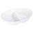 BIA Cordon Bleu 10.5" Divided Oval Serving Bowl