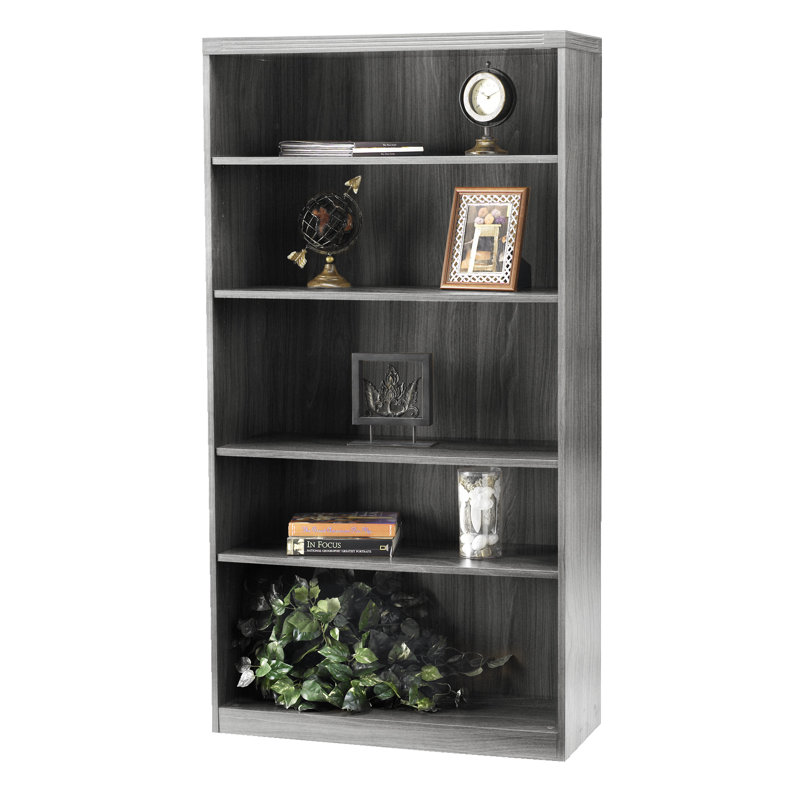 Aberdeen Standard Bookcase, Grey Steel