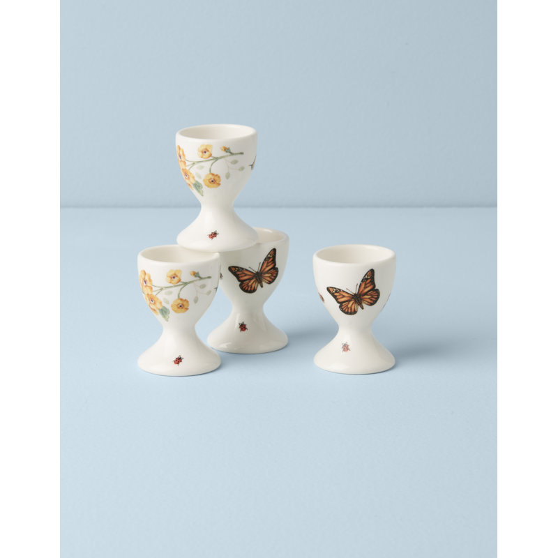 Butterfly Meadow 4Pc Egg Cups
