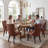 DY-TN1296S-LN-CREAM 20.3'' H Tufted Faux Leather Upholstered Side Chair-100752892