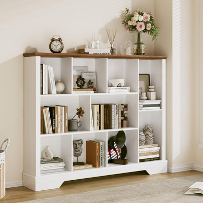 Modern 10 Cube Large Storage Bookcase by One Allium Way