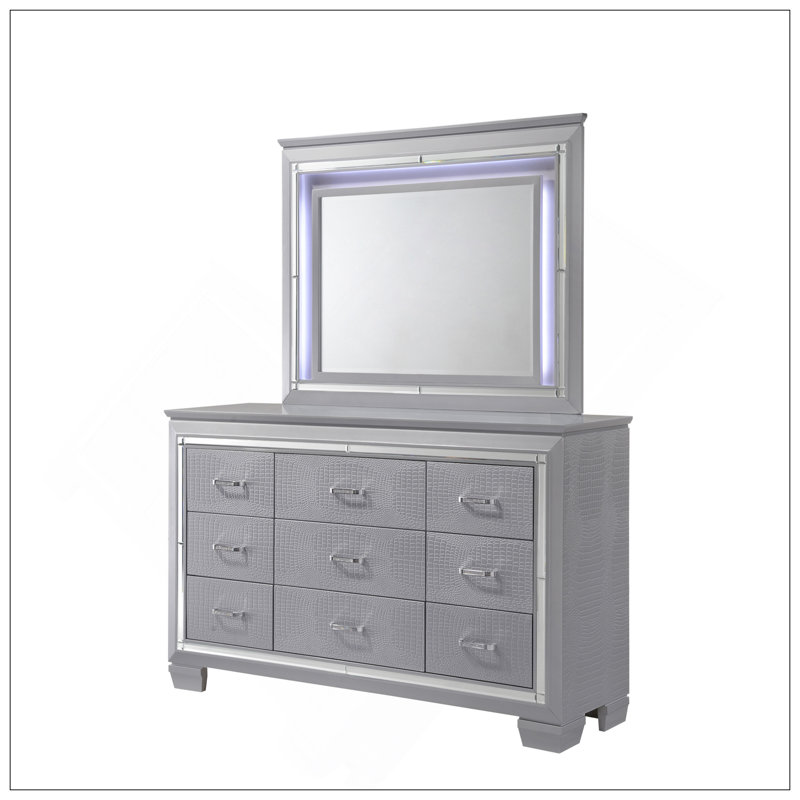 Commode Lillian - Gris foncé