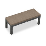 District Outdoor Dining Bench