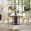 48cm H Linen Upholstered Upholstered Back Side Chair-114036095