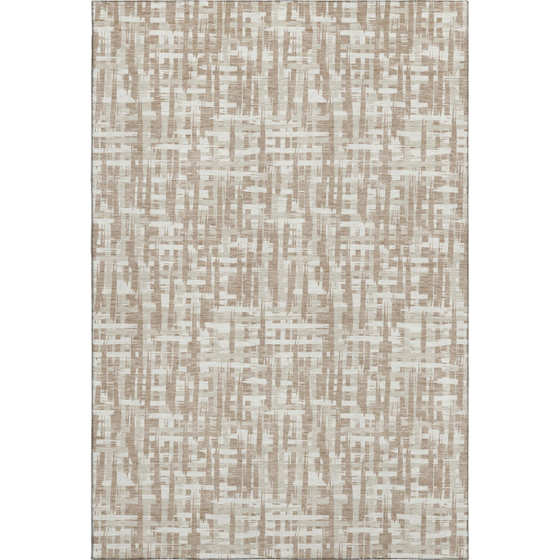 Premium Machine Washable Crumley AMF1059 Lines Rug_AMF1059TA, Rectangle 9' x 12'