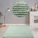 Hand Woven Wool Green Indoor Rug