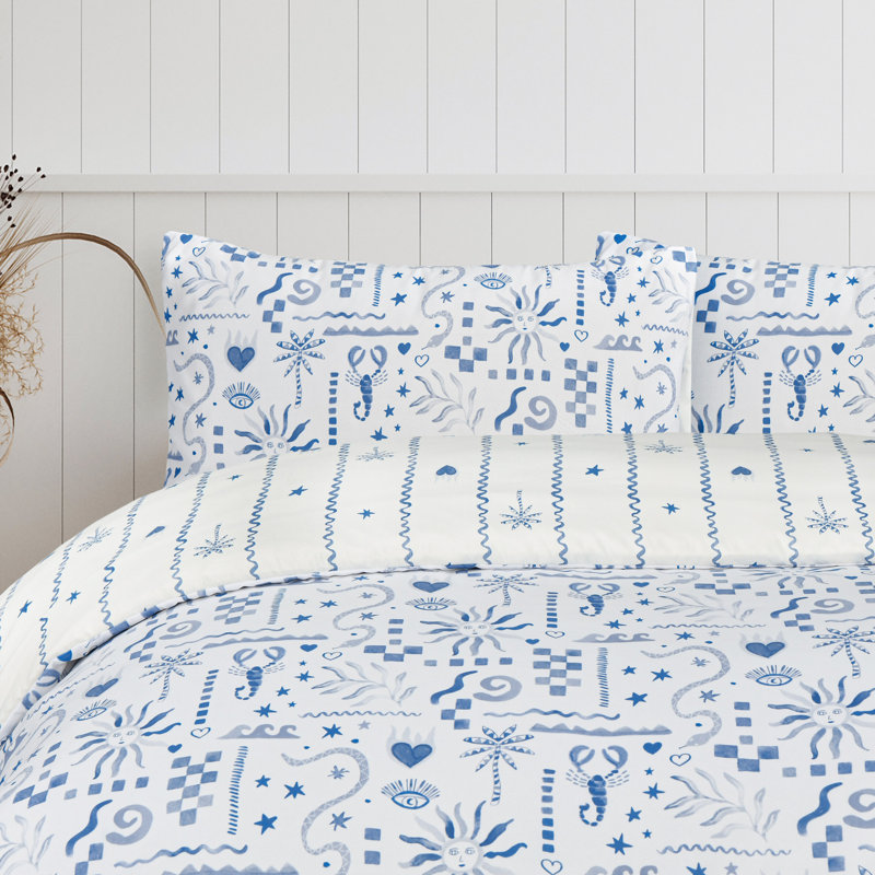 Polyester Duvet Cover, King Duvet Cover + 2 Standard Pillowcases