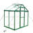 6X4 Ft Aluminum Greenhouse - Weather- Polycarbonate Cover Heavy Duty, Windproof, Blocking, Spacious Walk-In With Good Drainage System For Backyard Terrace Garden Panels All Season Use Excellent