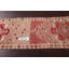 Tapis de couloir oriental vintage en laine Oushak noué à la main 3 x 13