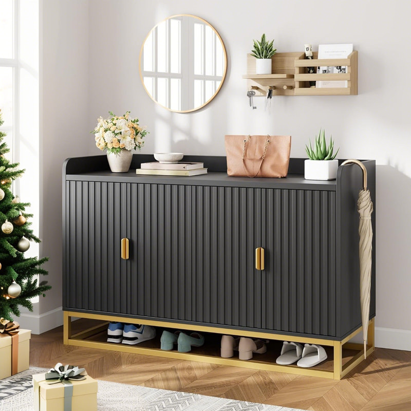 119.9cm Sideboard, Black
