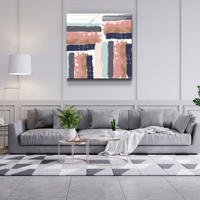 Superbe peinture décorative en verre trempé de 19,7 po x 19,7 po | 100% verre trempé, épaisseur: 0,16 pouce | Impression UV pour des couleurs éclatantes | Parfait pour la décoration intérieure, le salon ou le bureau