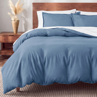 100% Cotton Flannel Duvet Cover Set