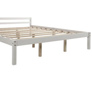 Red Barrel Studio® Shauna Solid Wood Bed & Reviews | Wayfair