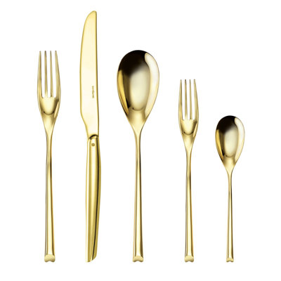 H-Art 5 - Piece Stainless Steel Flatware Set - Service for 1
