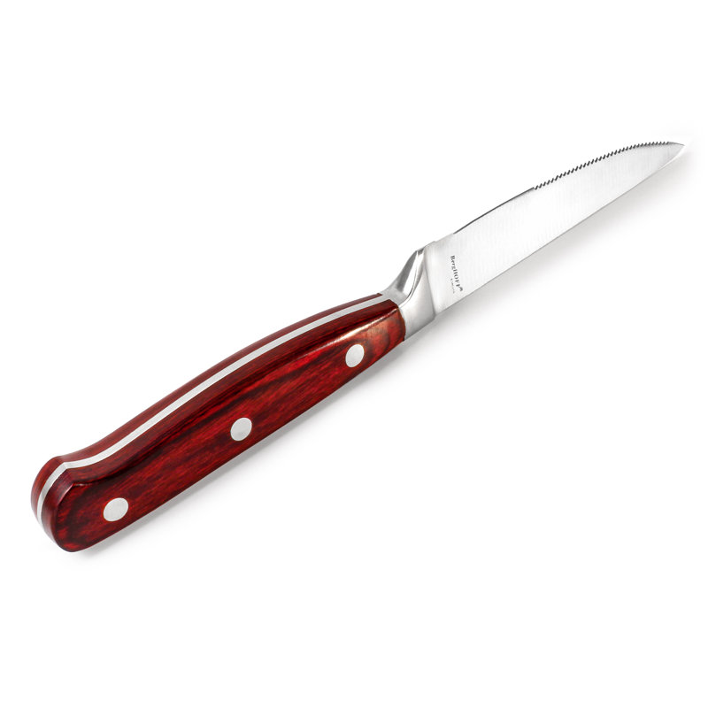 Pakka Wood Handle Stainless Steel 12-Piece Steak Knife Set