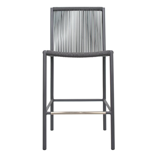 SeasonalLiving Archipelago Wicker Outdoor Stool | Wayfair