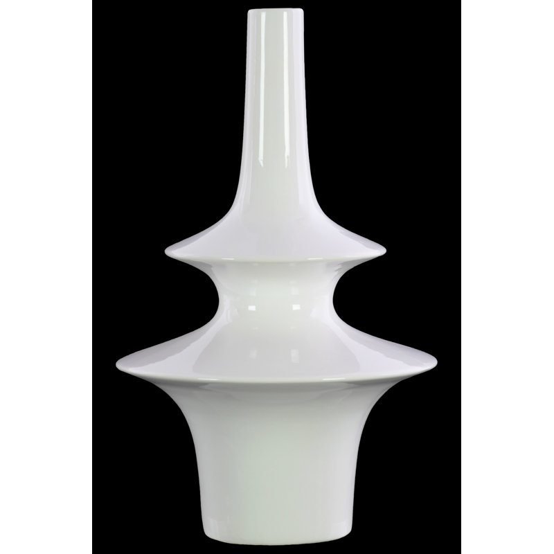 Vase Harsha, H 15,5 po x l 9,5 po x P 9,5 po