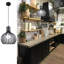 Modern Open Cage Ceiling Pendant Light with E27 LED Bulb Compatibility – Minimalist Lampshade Design-468881438-468881432