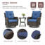 Ensemble de chaises berçantes et pivotantes 360 degrés Mickala-977050437-977050436