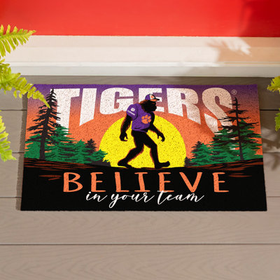 Paillasson en PVC de l'Université Clemson, 28 po x 16 po