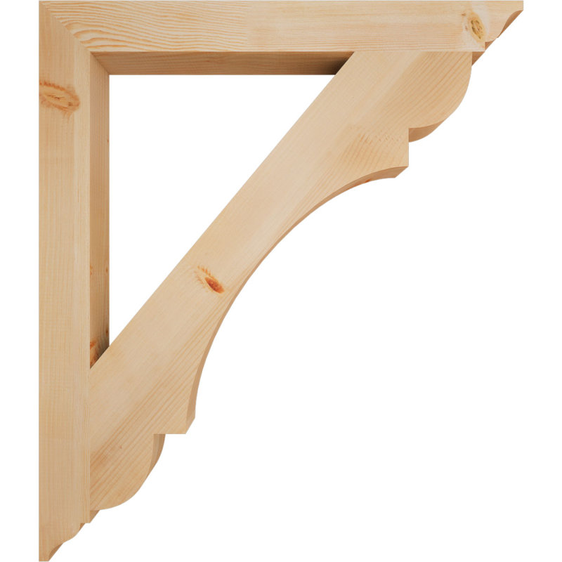 Support olympique traditionnel, H 38 po x l 3,5 po x P 44 po, Douglas (lisse)